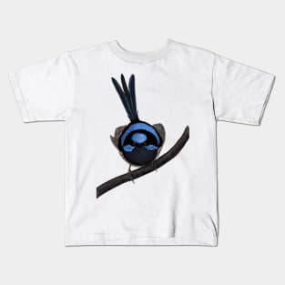 Fairy wren drawing 2 Kids T-Shirt